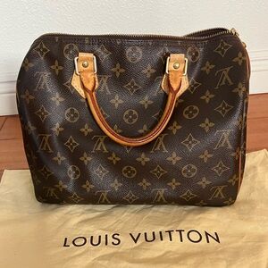 authentic louis vuitton speedy 30